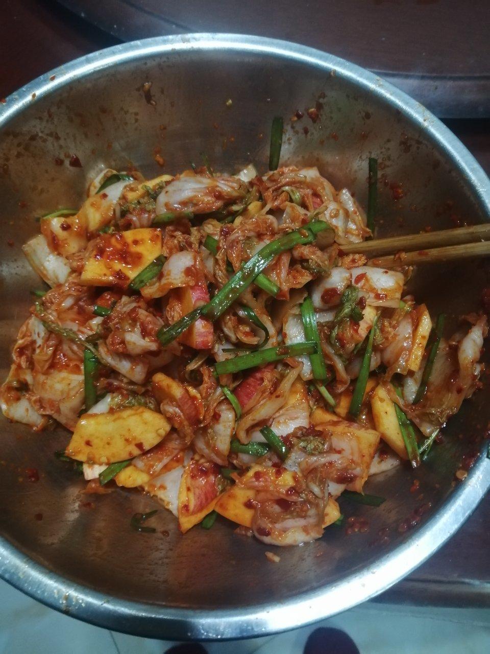 最简单的辣白菜制作方法