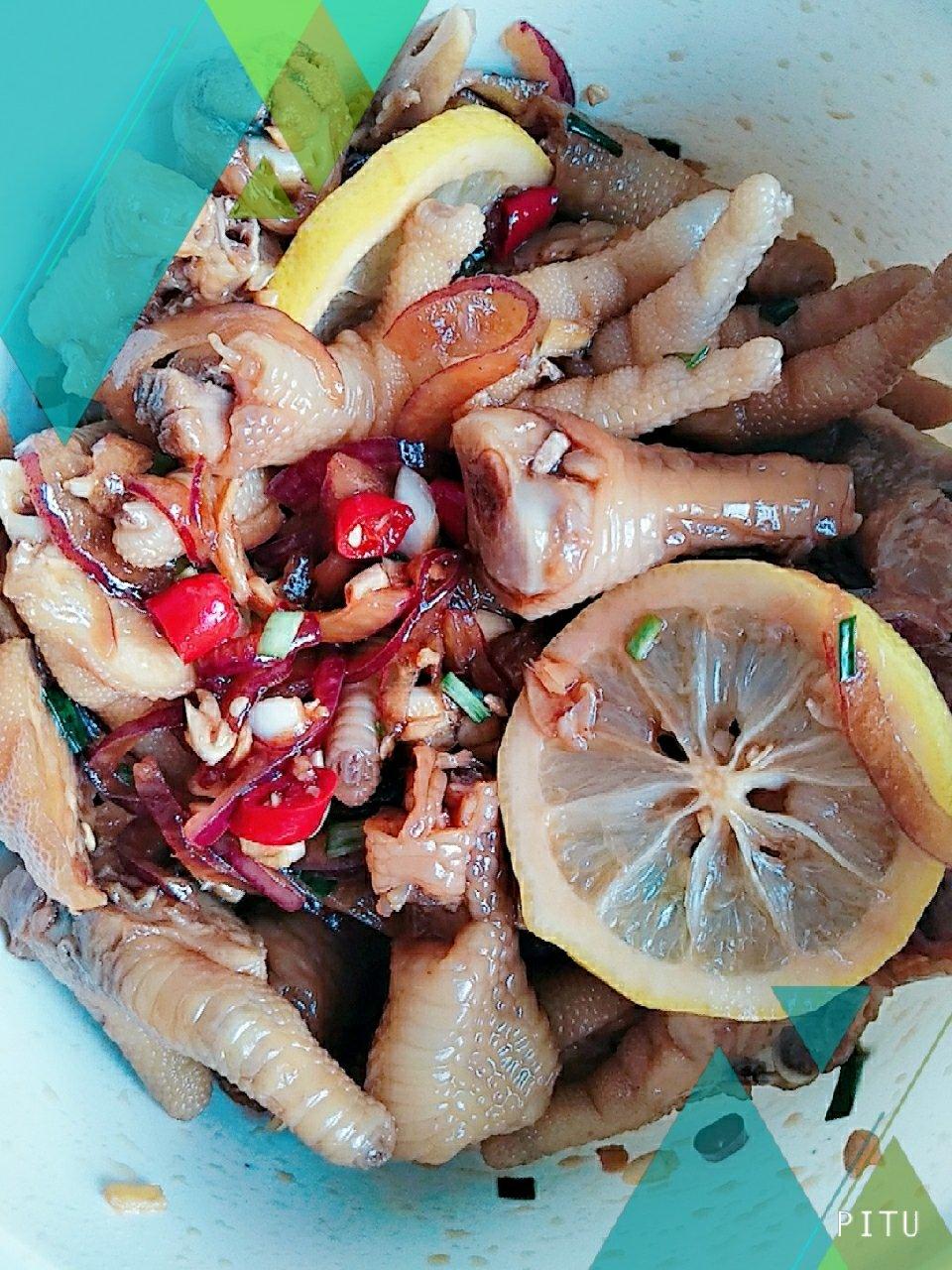 【柠檬酸辣鸡爪】自制超级无敌美味的网红鸡爪