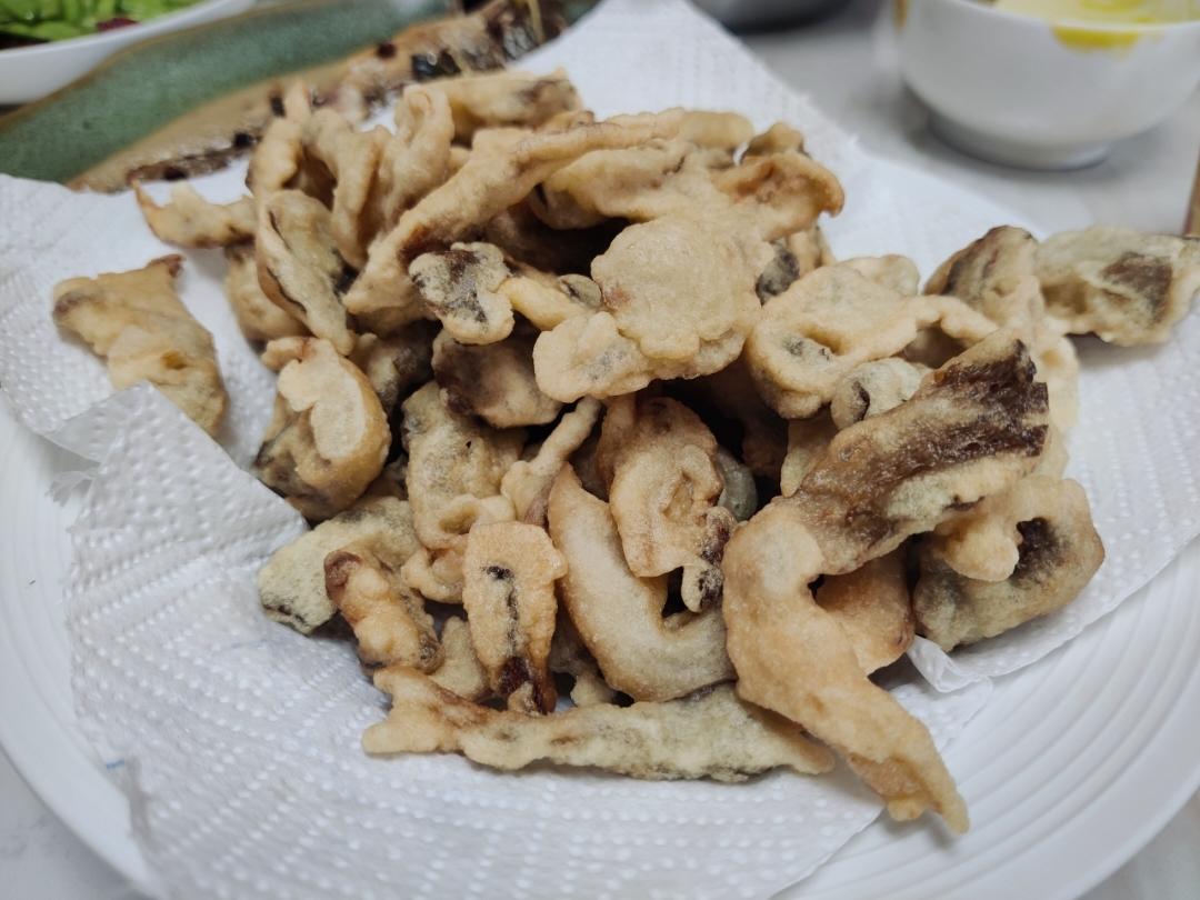 炸蘑菇