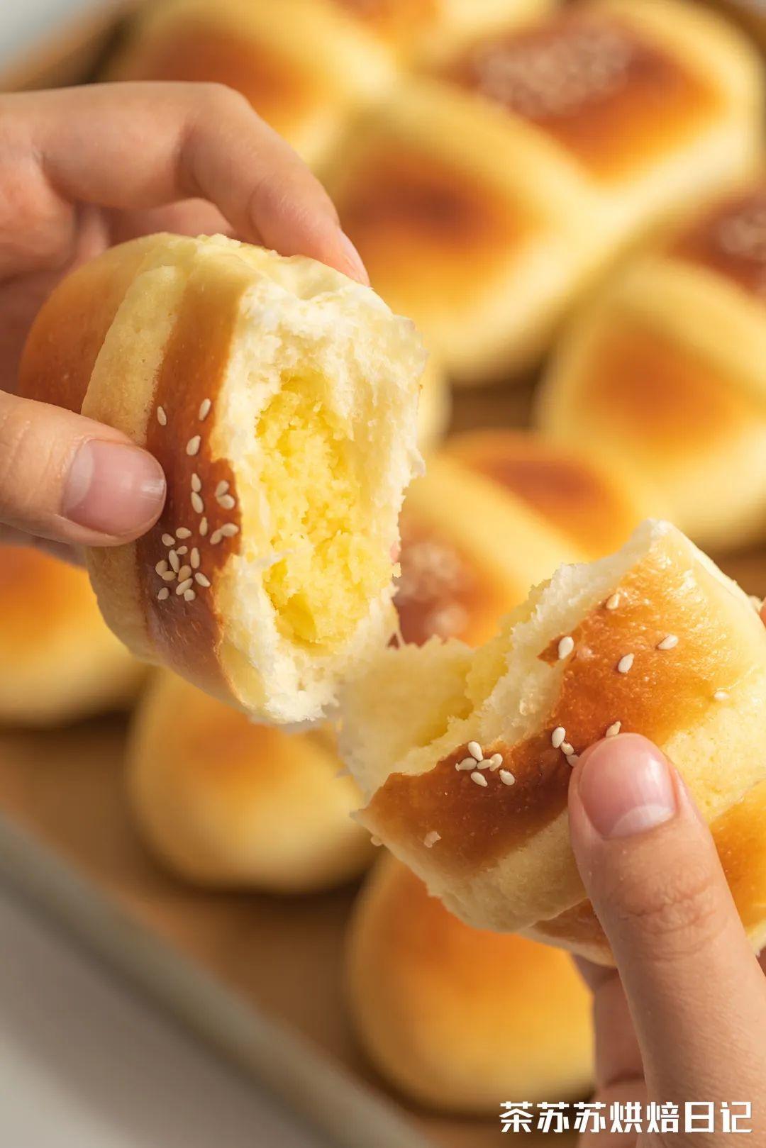 纯奶手撕吐司的做法 步骤1