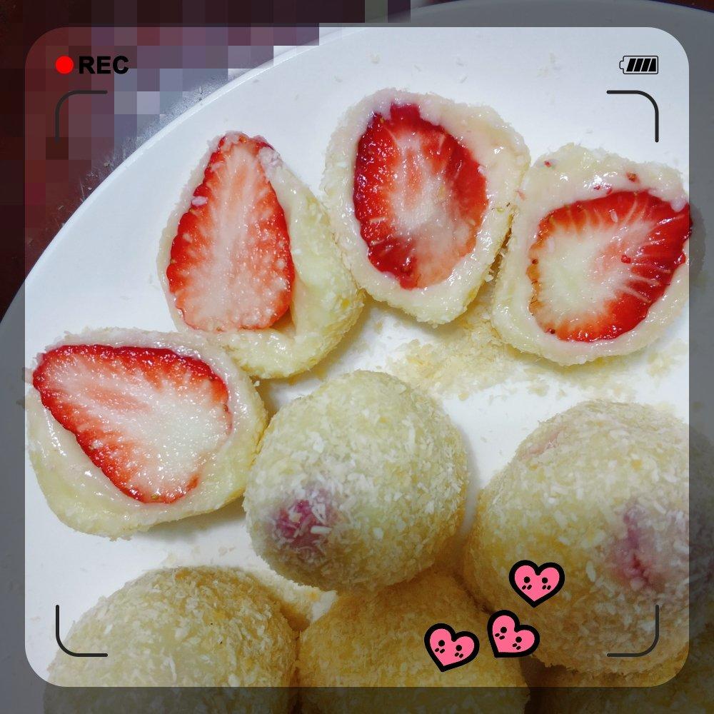 学做无印良品零食——草莓大福