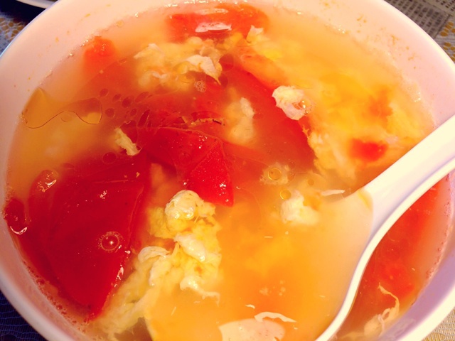 番茄鸡蛋汤