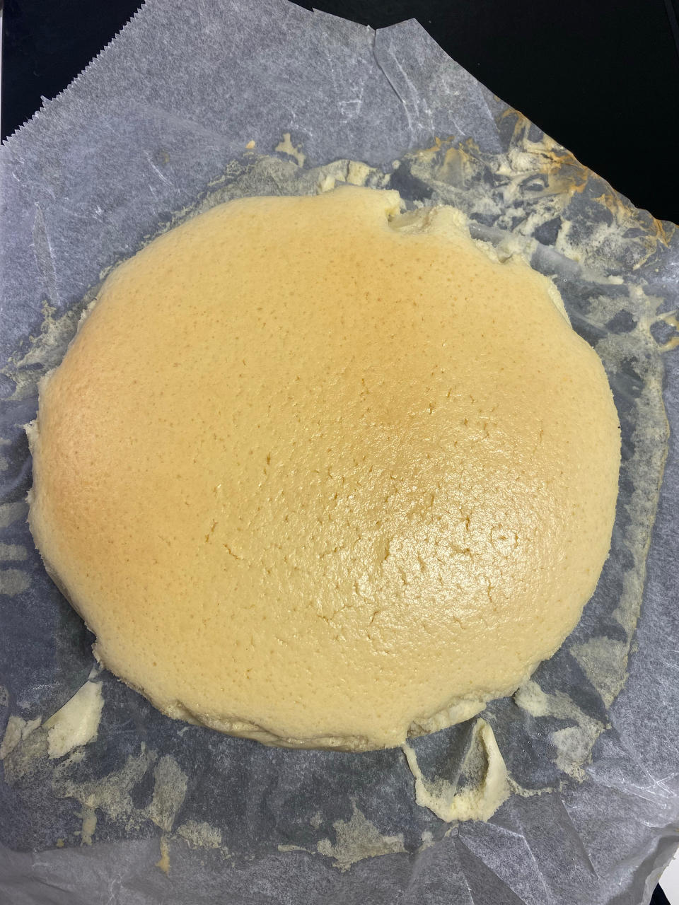 8寸轻乳酪蛋糕不开裂不缩腰