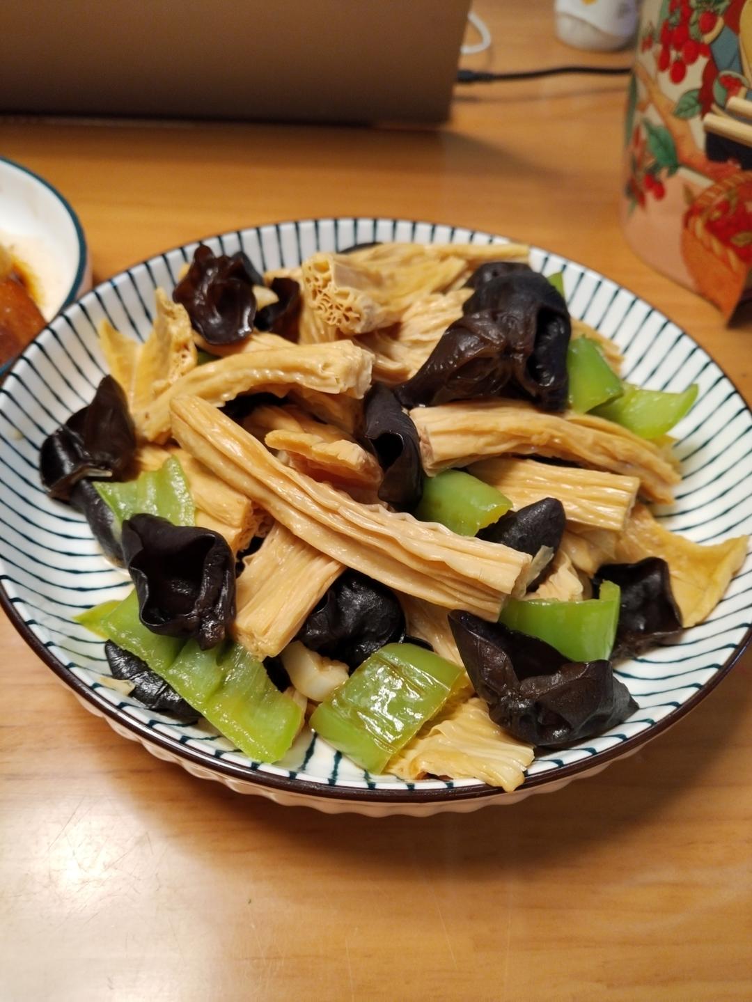 比肉还好吃的烧腐竹