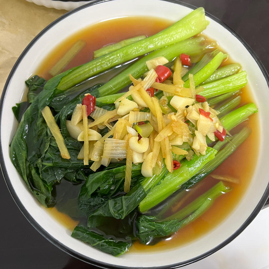 白灼菜心（附白灼类菜的小细节）