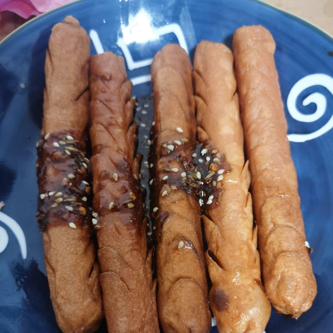 空气炸锅火腿肠