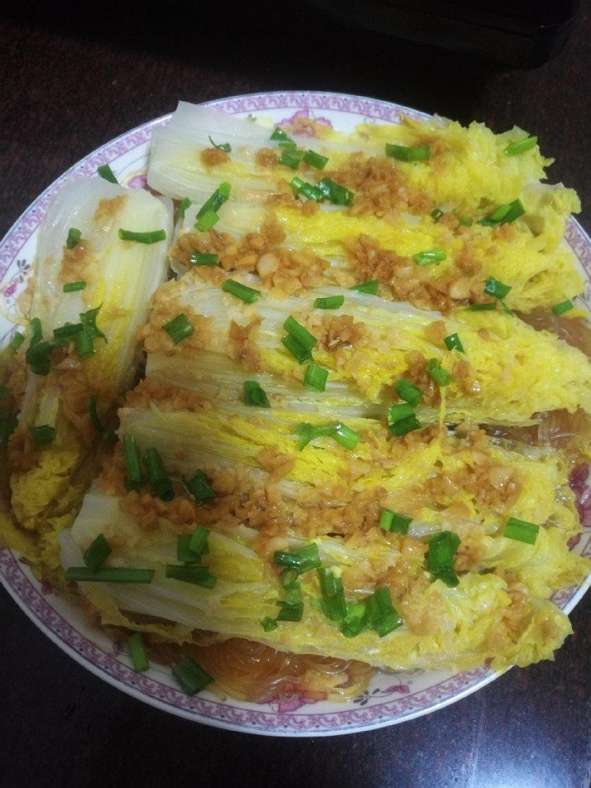 蒜蓉粉丝蒸娃娃菜