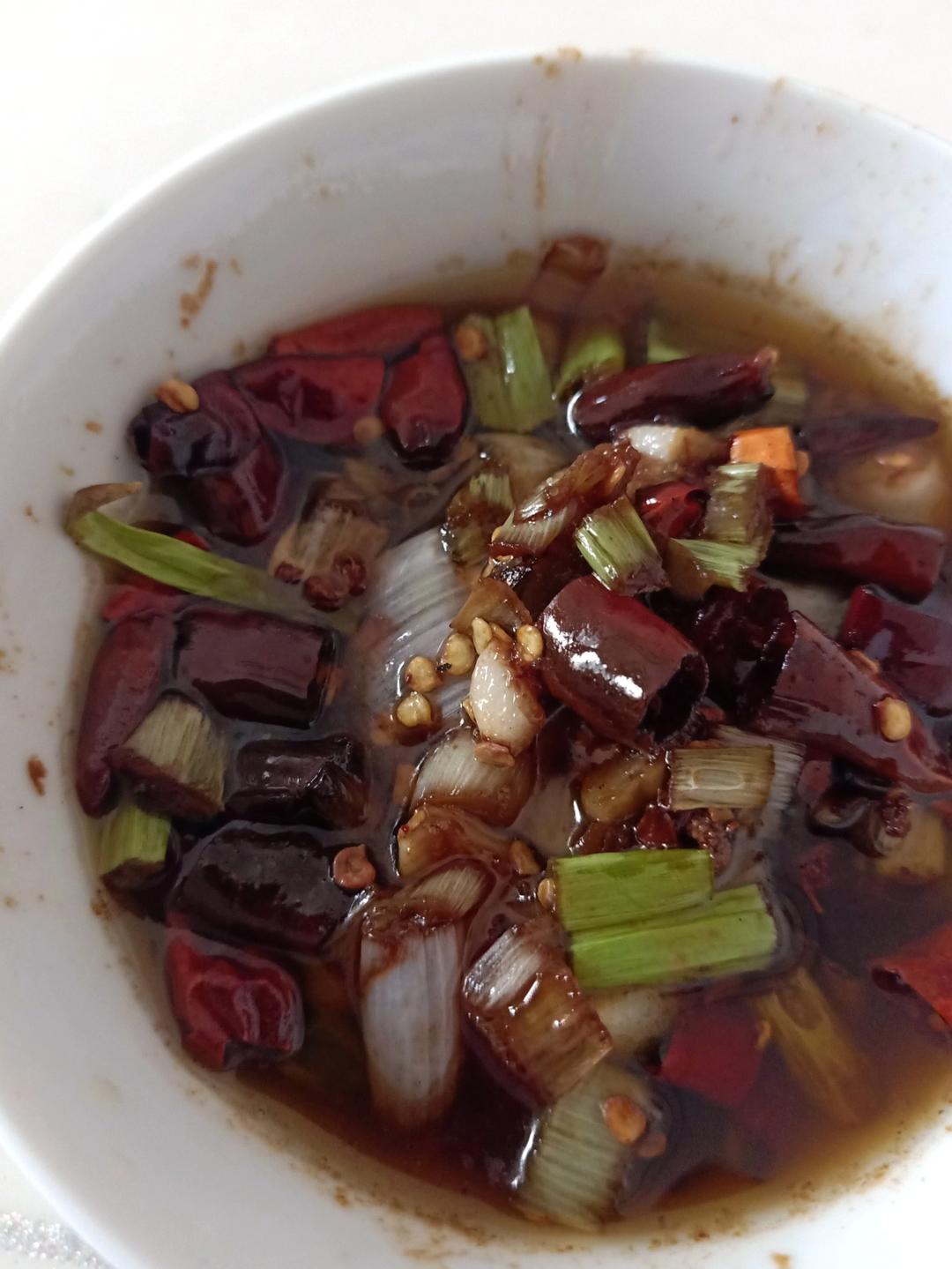 下饭神器葱花炒辣椒