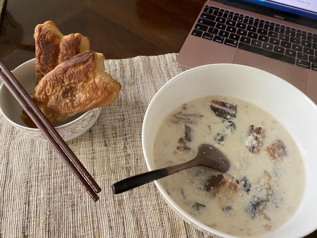 正宗老上海:一碗无敌好吃🉐️咸豆浆