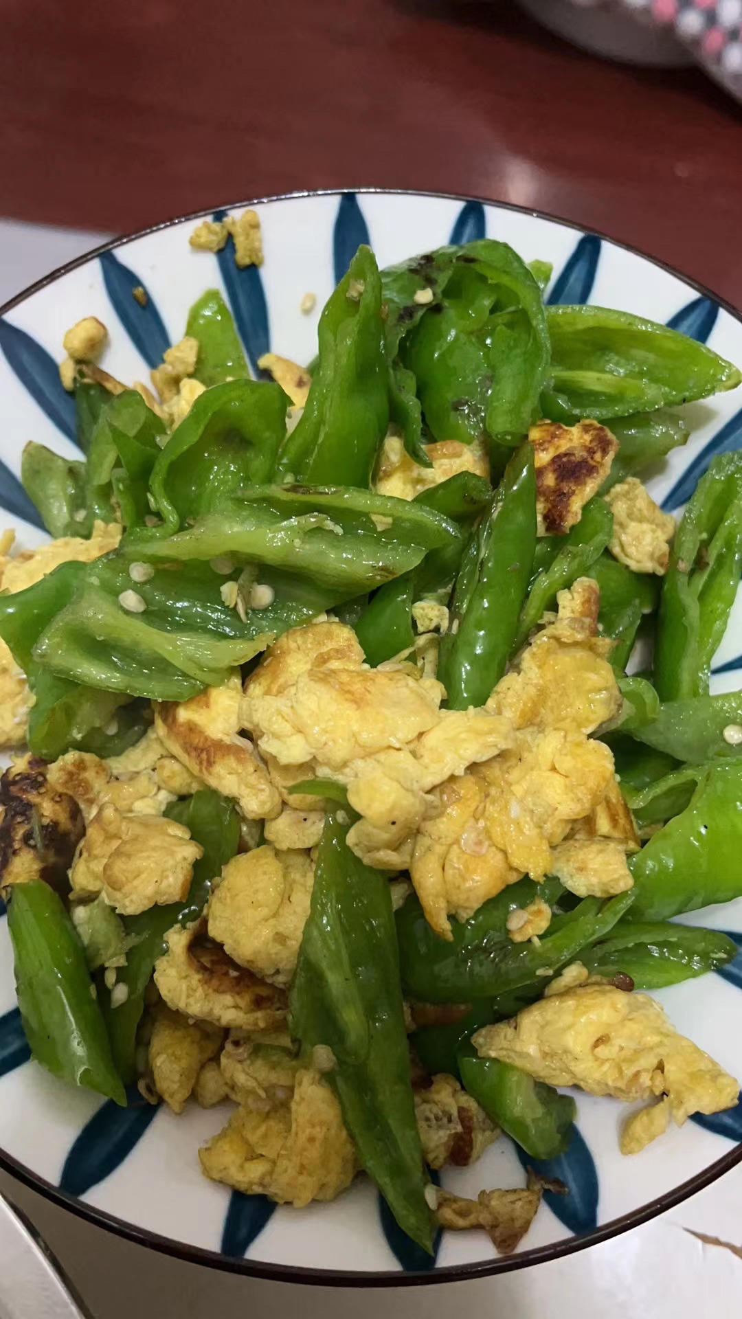 青椒炒蛋