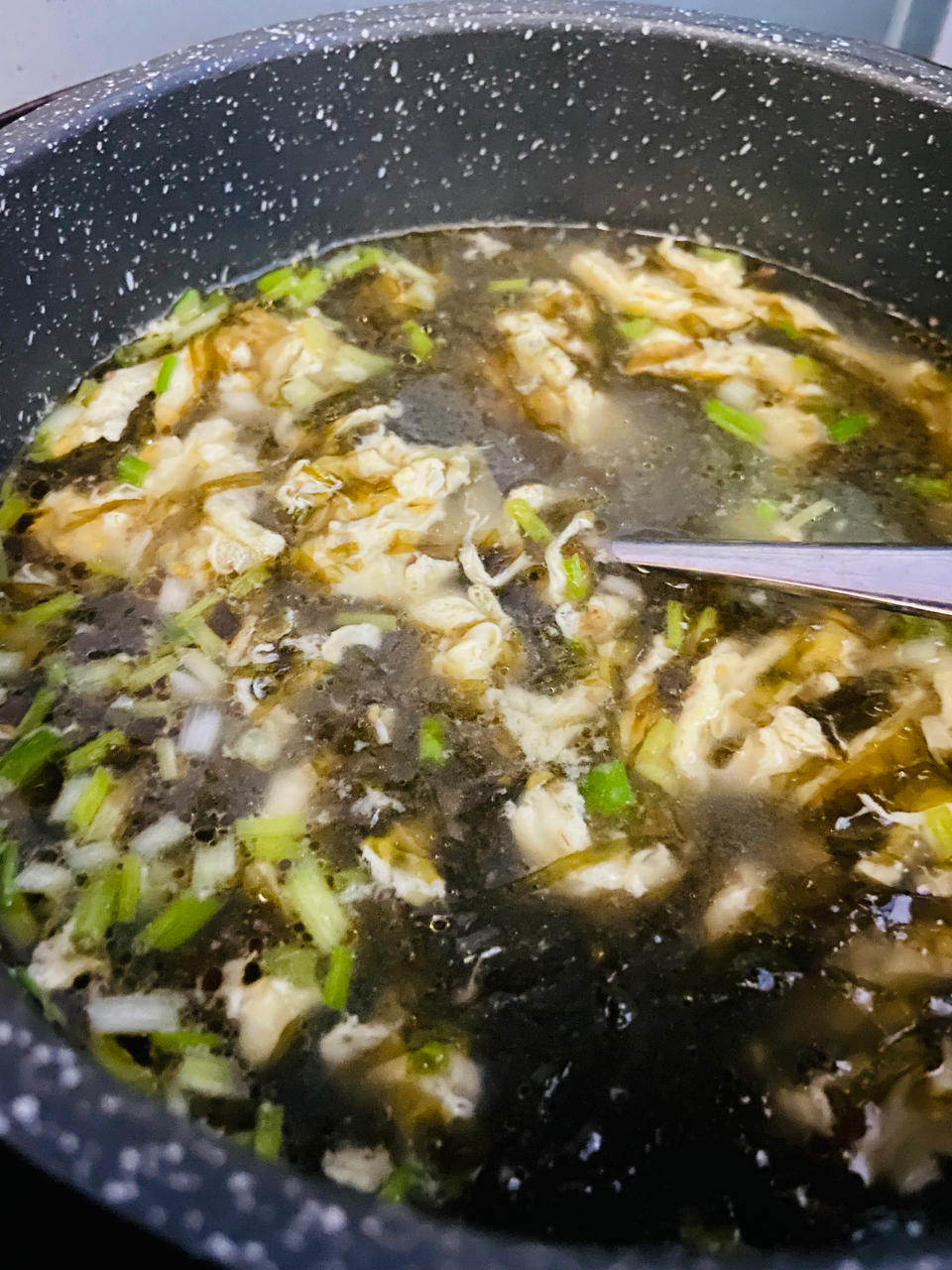 【紫菜蛋花汤】这样做鲜香无比，比饭店好喝