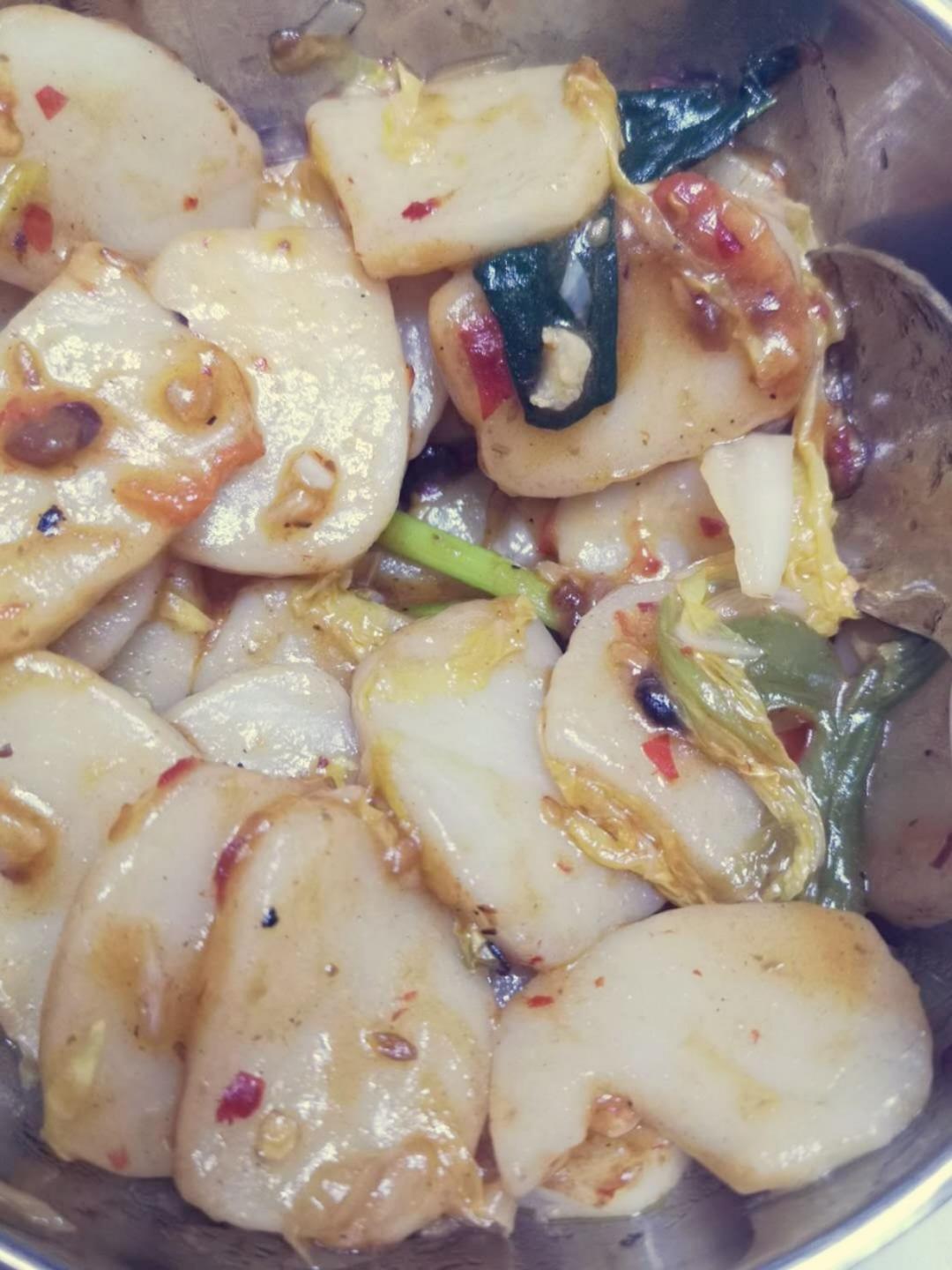 中式炒年糕