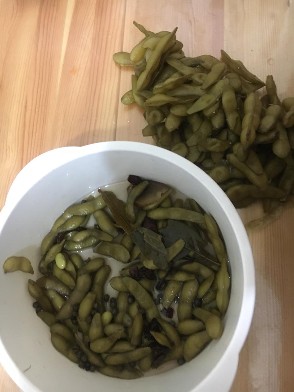 盐水煮毛豆