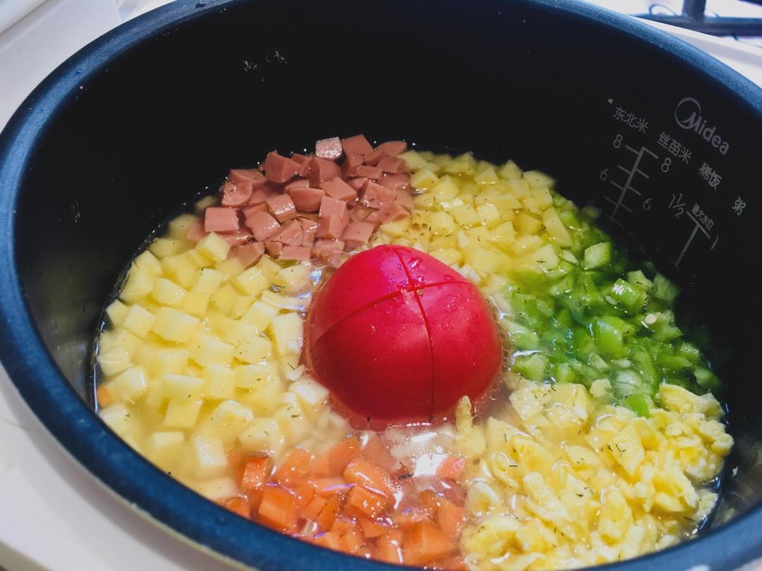 一颗番茄饭 | 抖音网红饭