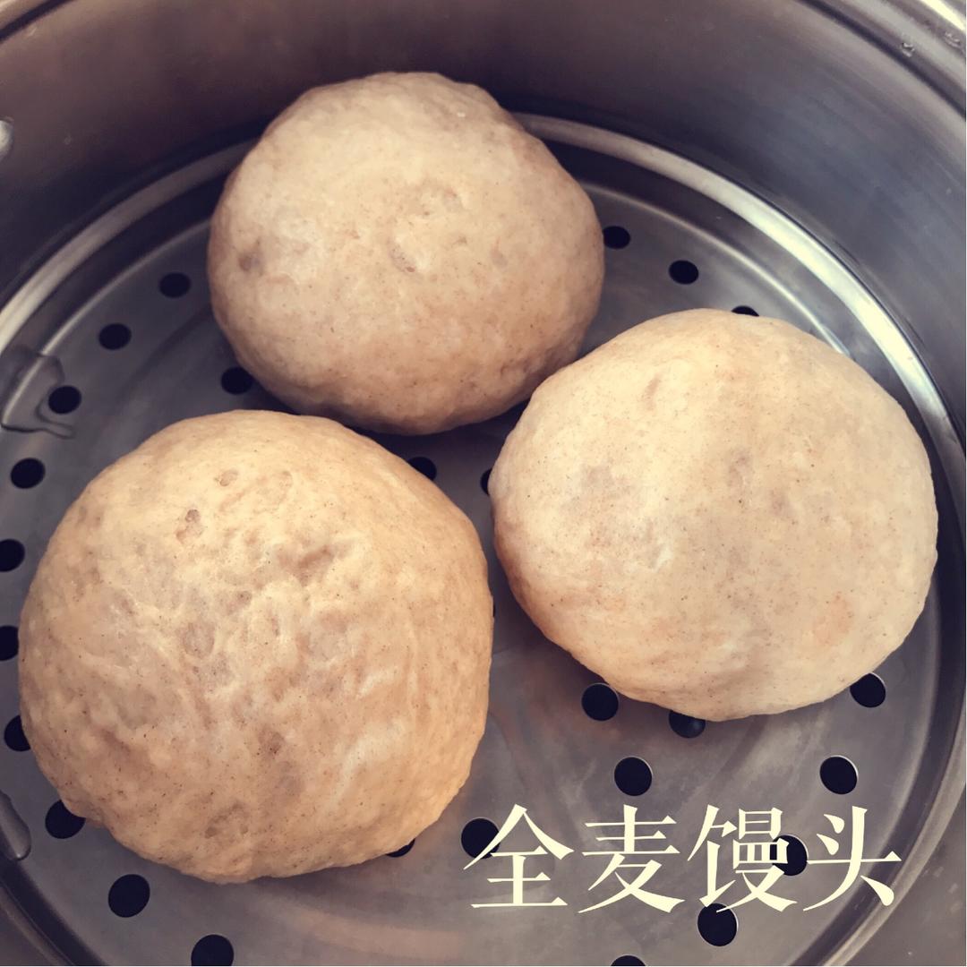 全麦馒头