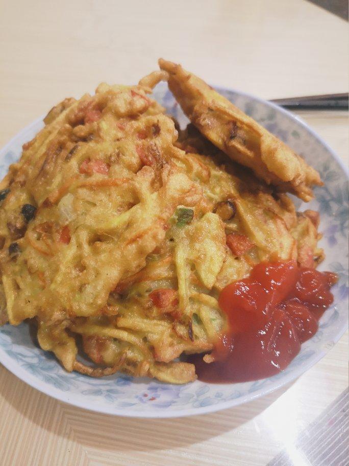 土豆胡萝卜健康早餐饼