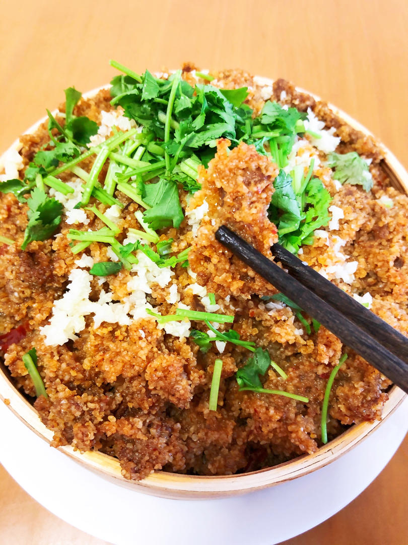 小圆m做的粉蒸牛肉肉细嫩新手包你成功