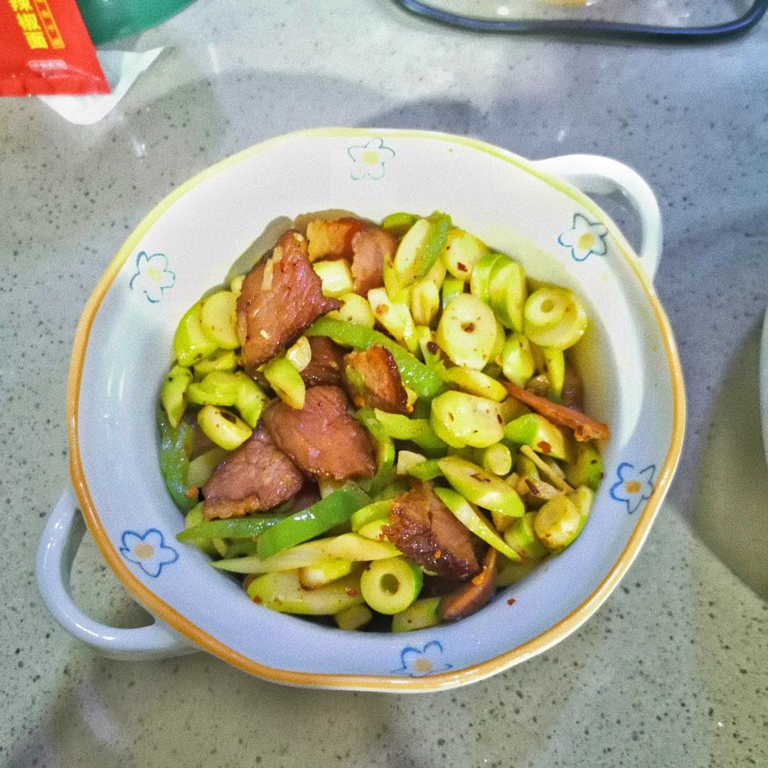 小竹笋炒腊肉