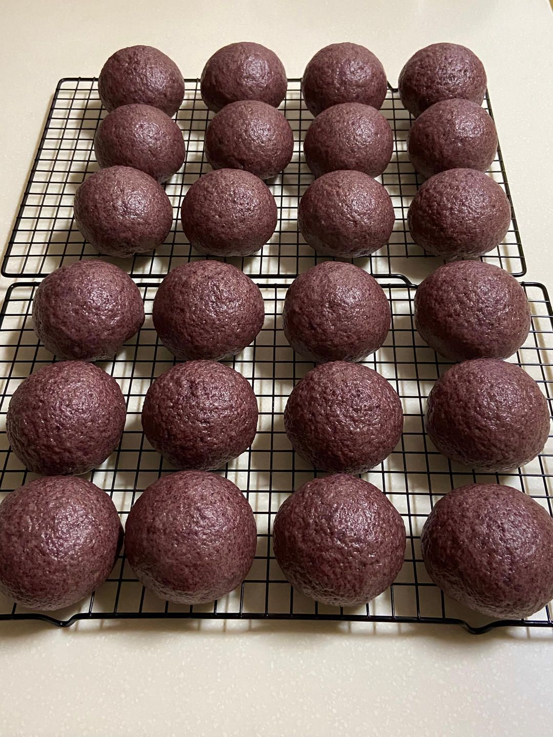 黑米馒头豆沙包