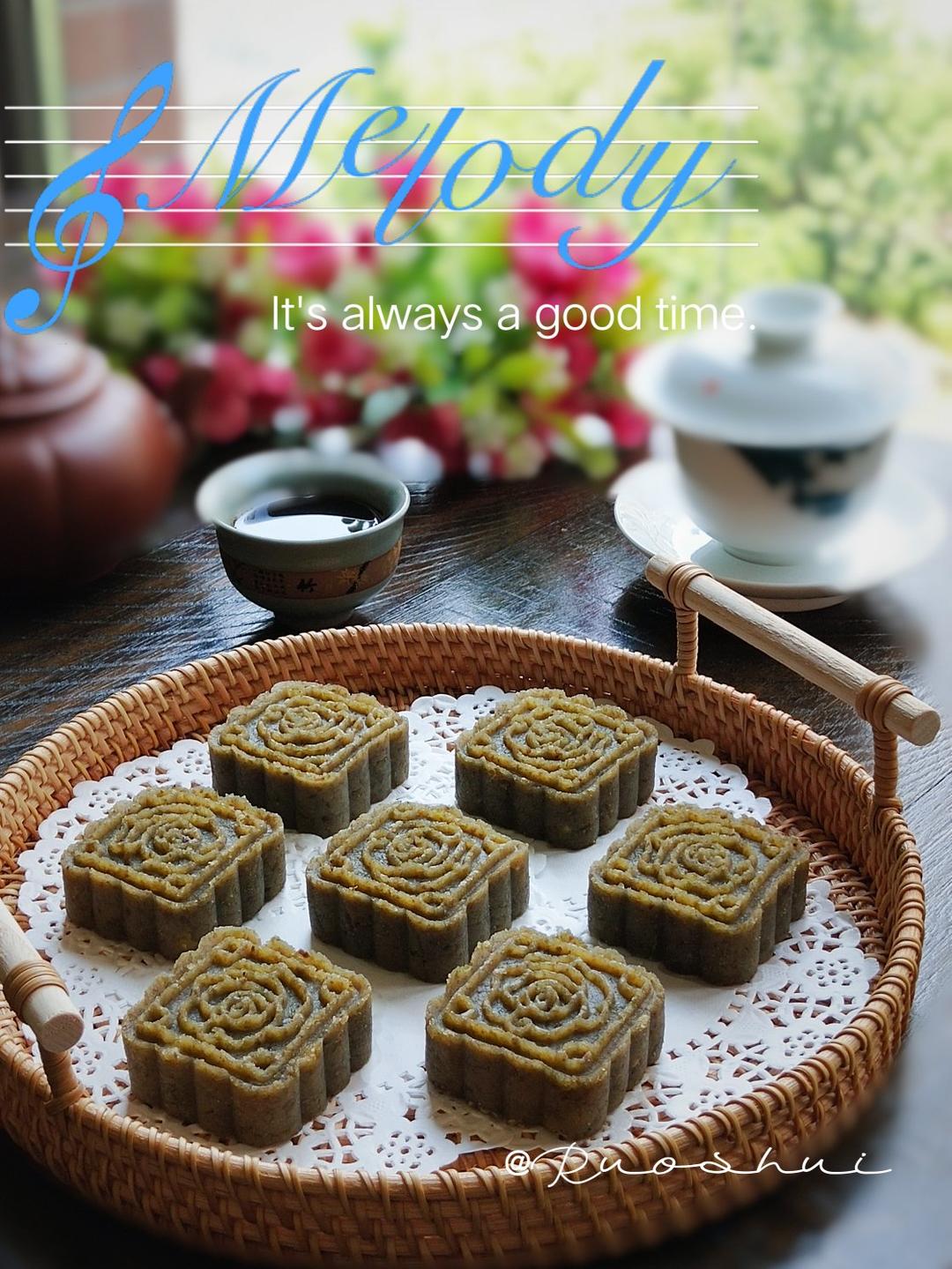 传统绿豆糕