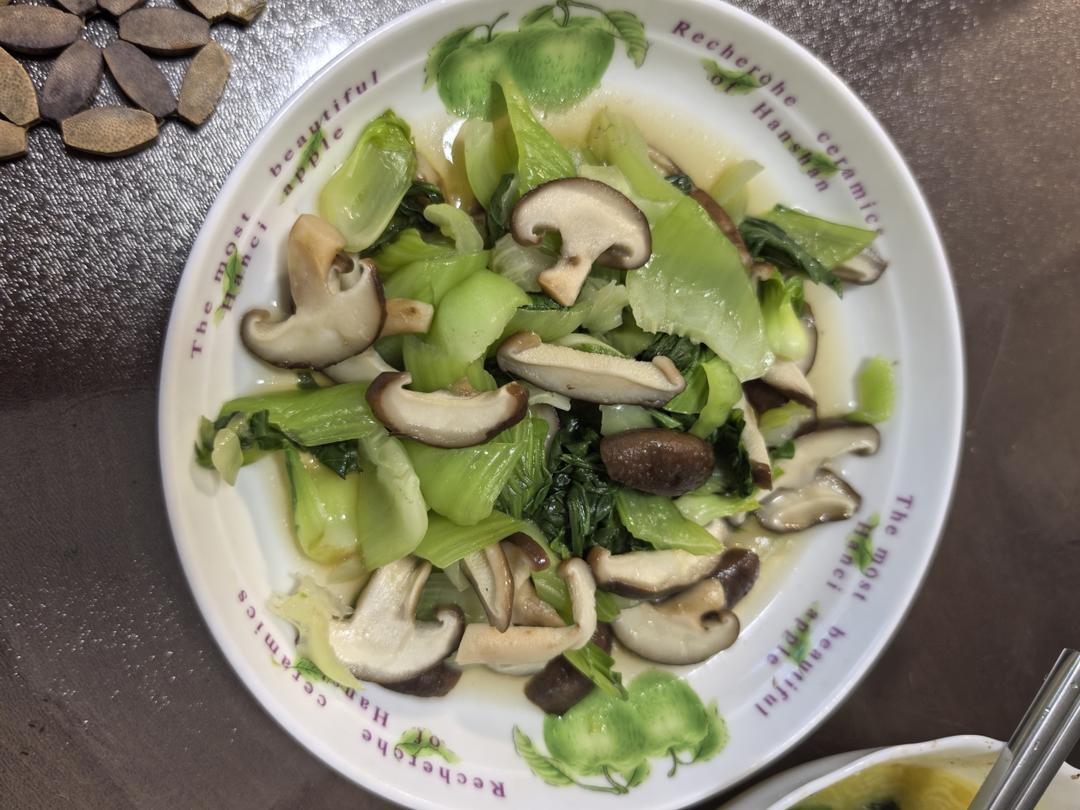 办公室微波炉青菜：非常简单口感跟炒的一样