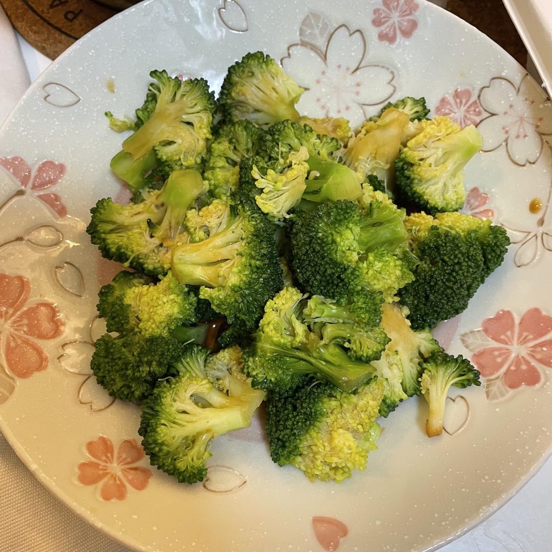 豉油白灼西兰花