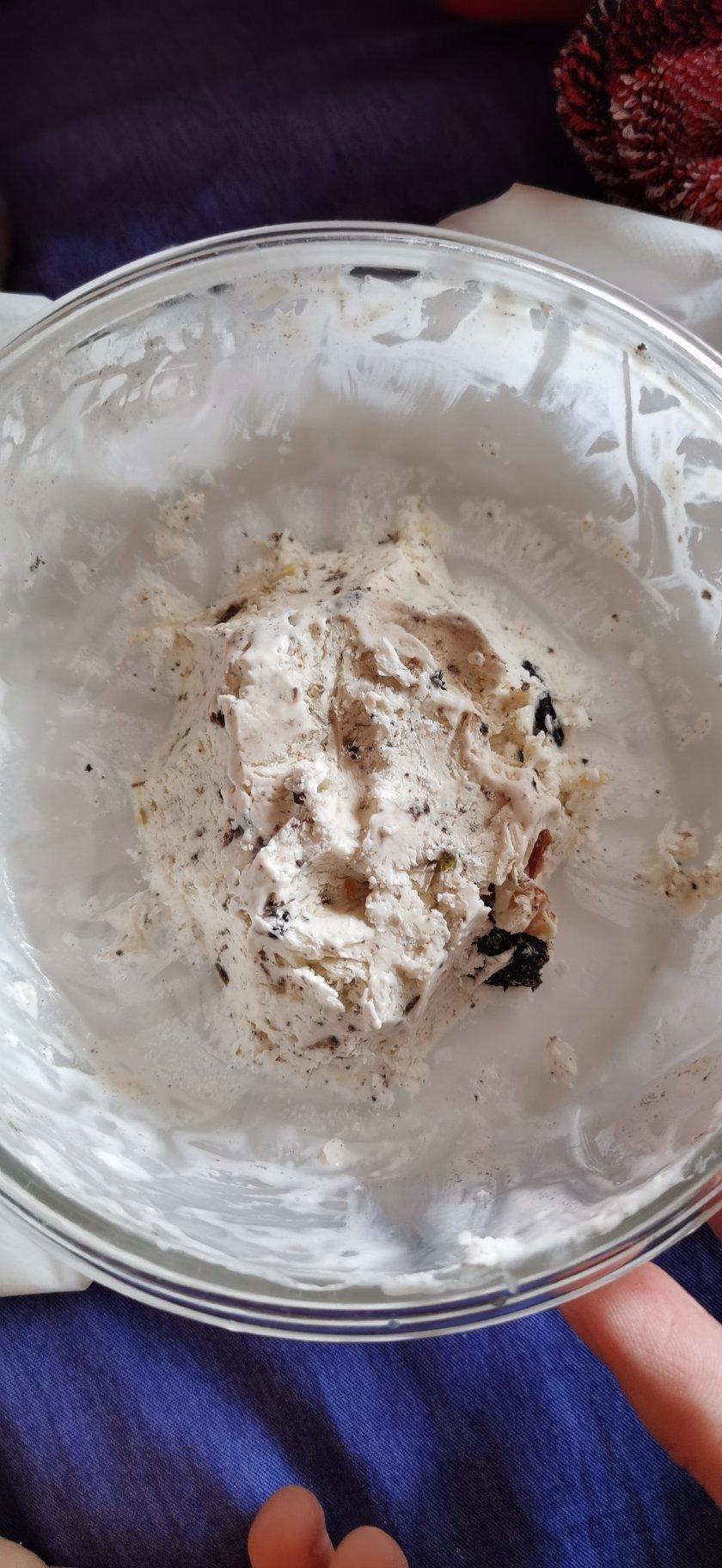 消耗淡奶油 自制奥利奥奶油冰淇淋🍦