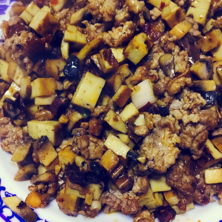 下饭神器---老干妈炒香干