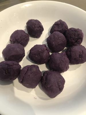 紫山药椰蓉麻薯的做法 步骤11