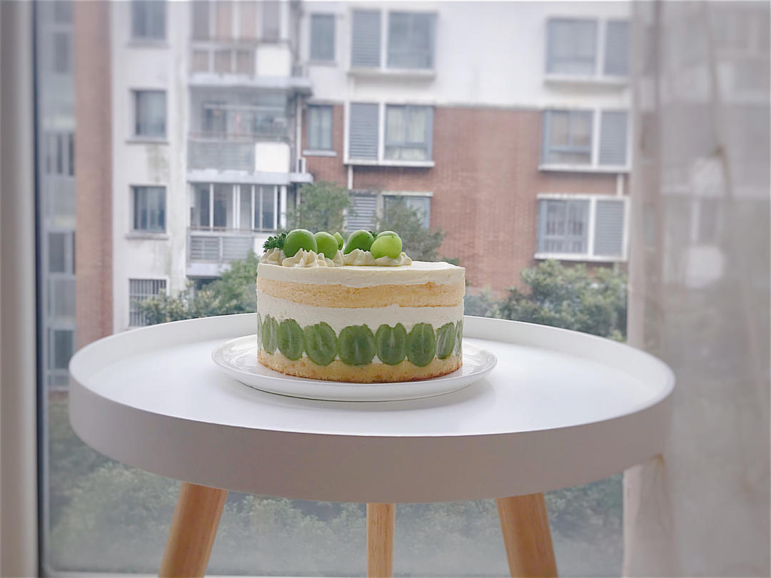 搬运【青提酸奶慕斯蛋糕】—cooking tree