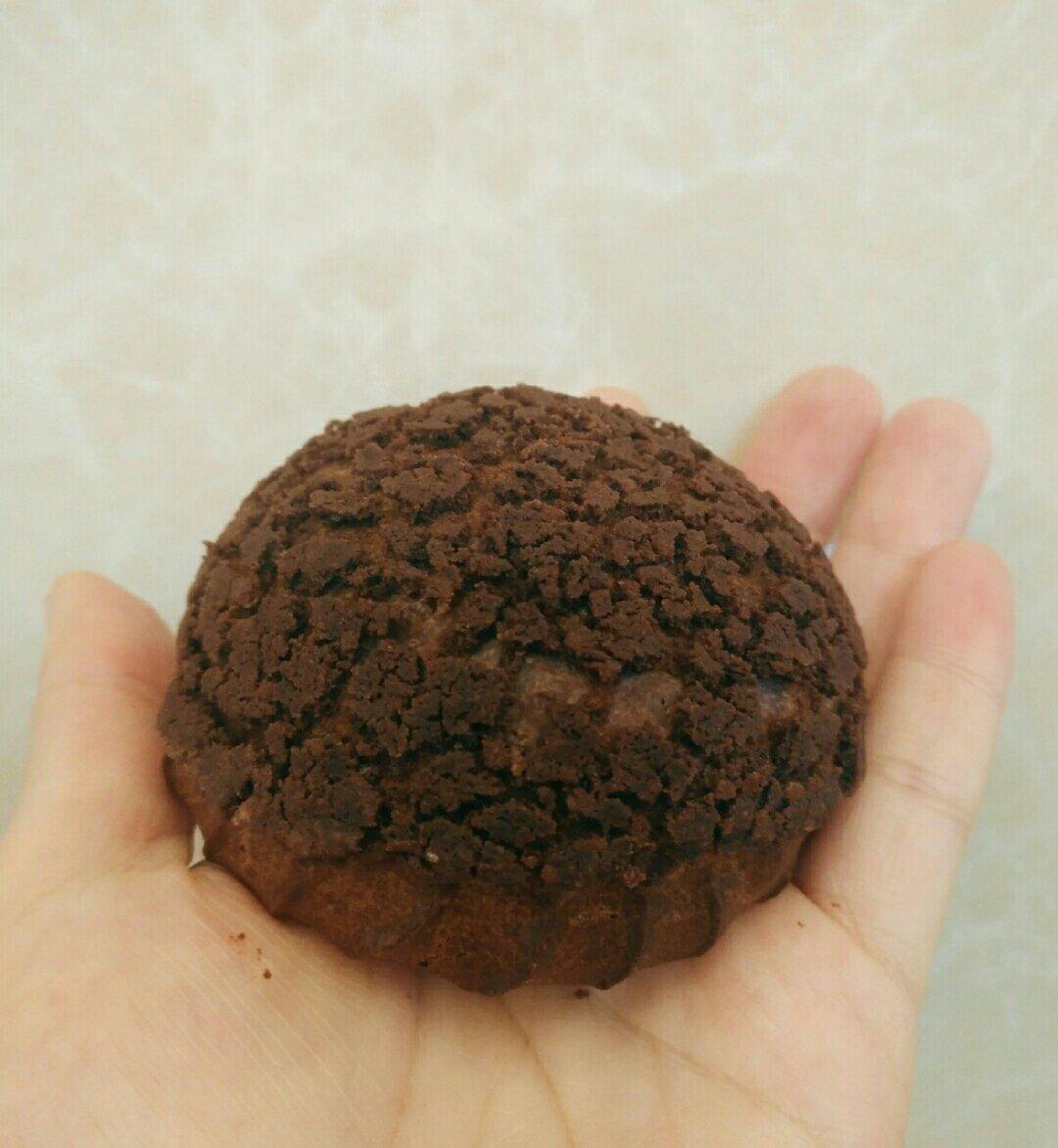 巧克力酥皮泡芙