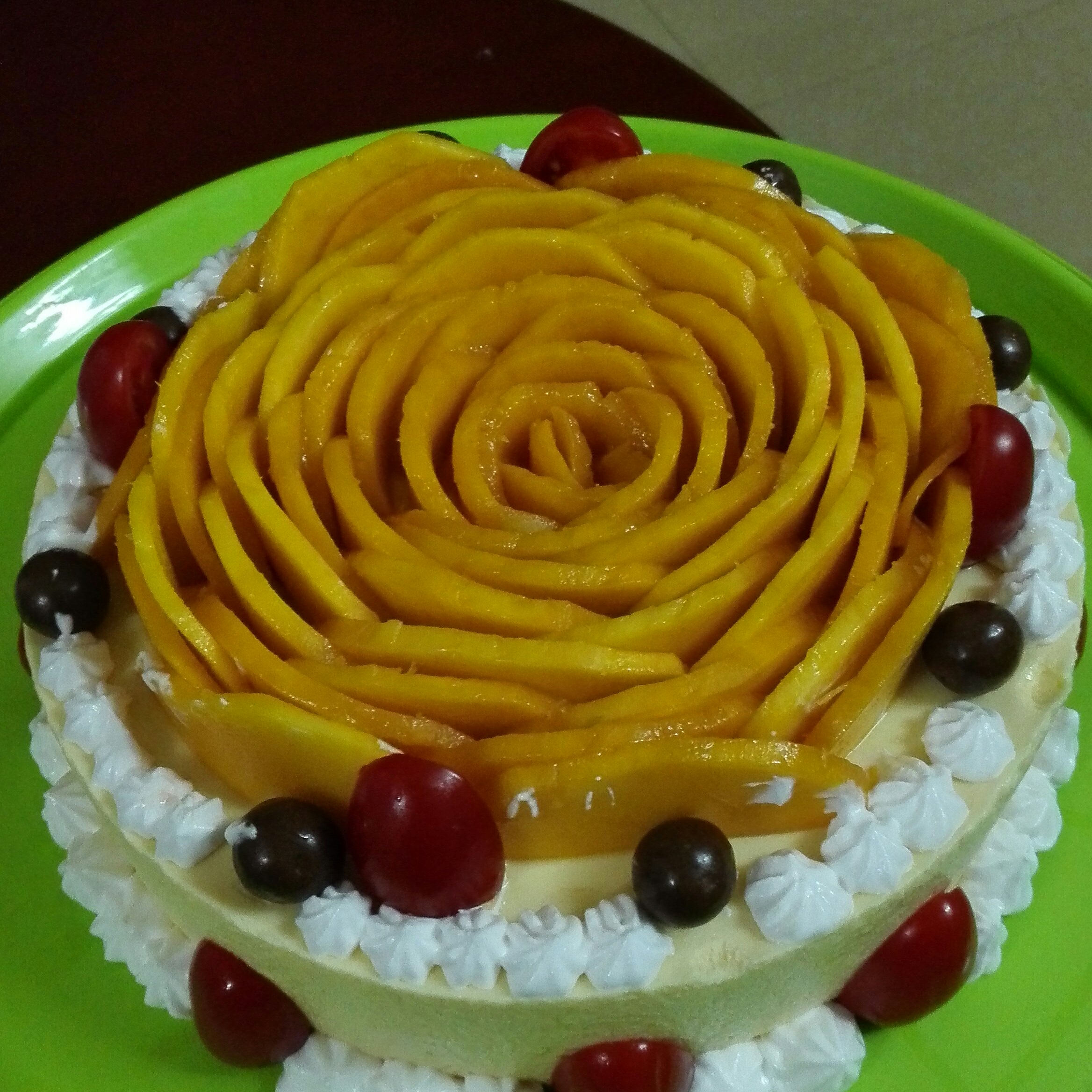 《Tinrry下午茶》教你做芒果流心慕斯（6寸配方）