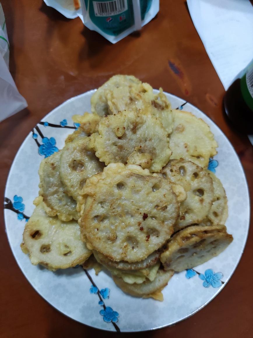 自制藕夹