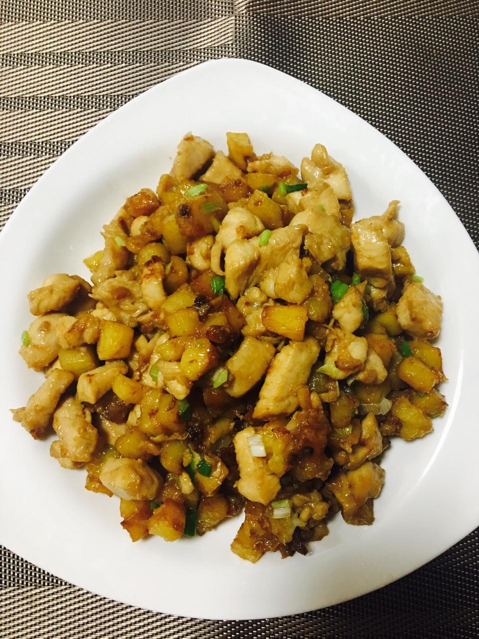 一道怎么做都好吃的干煎土豆鸡丁（红烧，咖喱，椒盐，孜然）