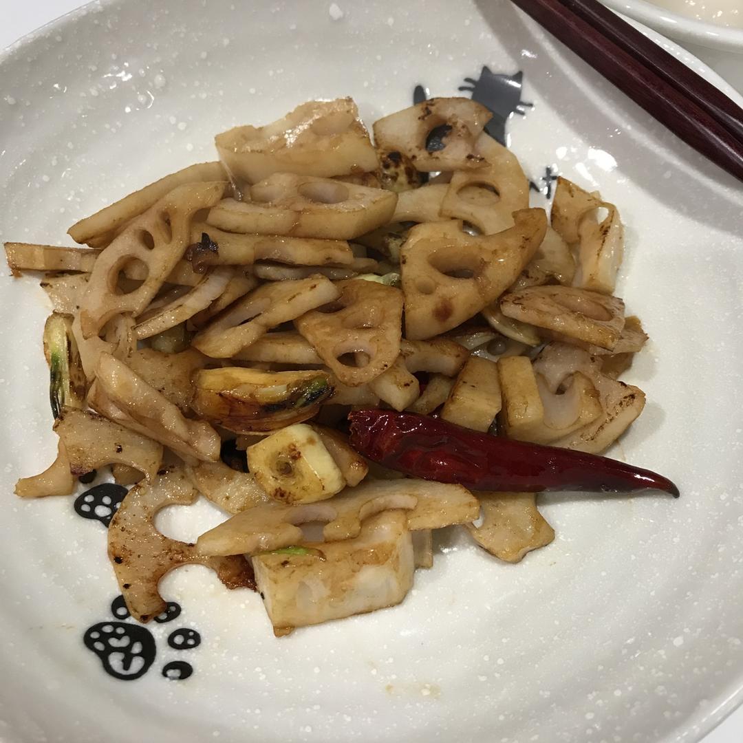 炝炒藕丁