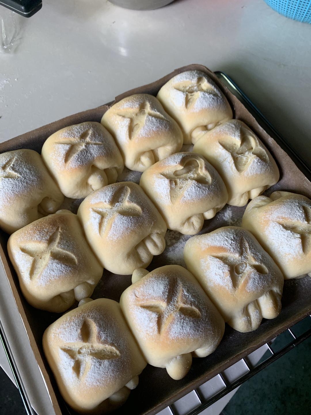 牛奶面包卷的做法