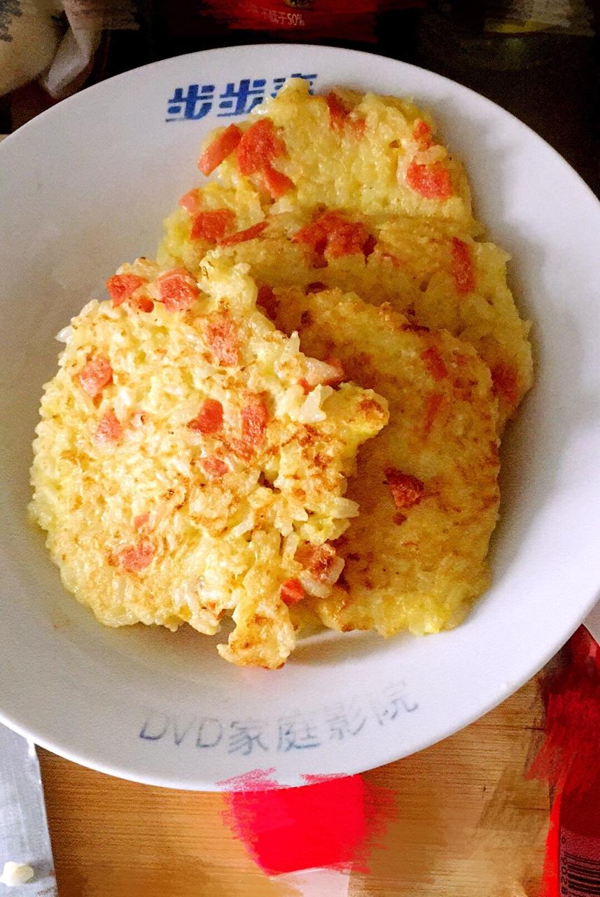 香煎剩米饭