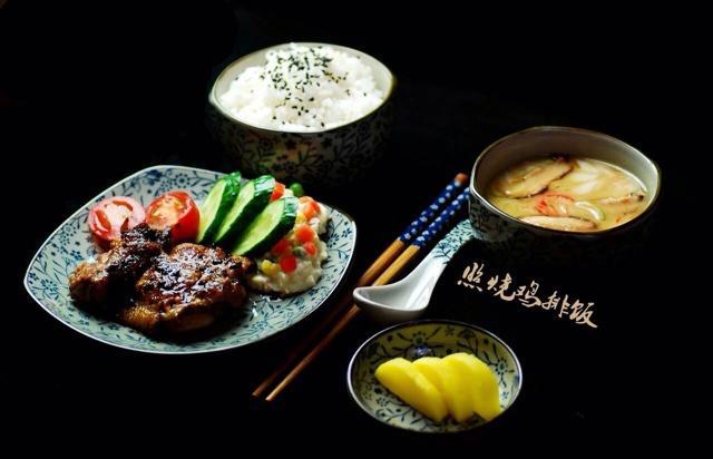 照烧鸡排饭的做法