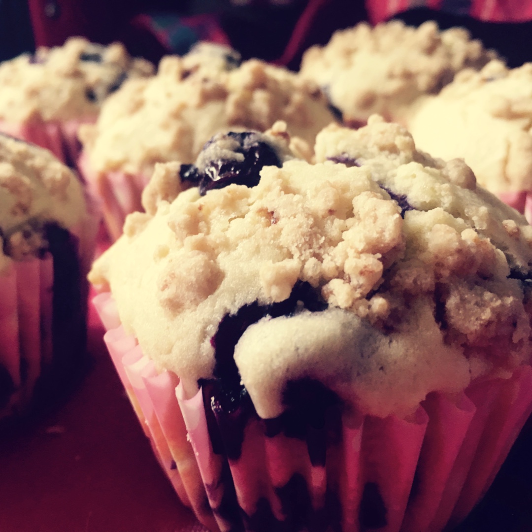 蓝莓玛芬蛋糕 Blueberry Muffin