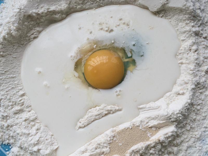 纯奶手撕吐司的做法 步骤1