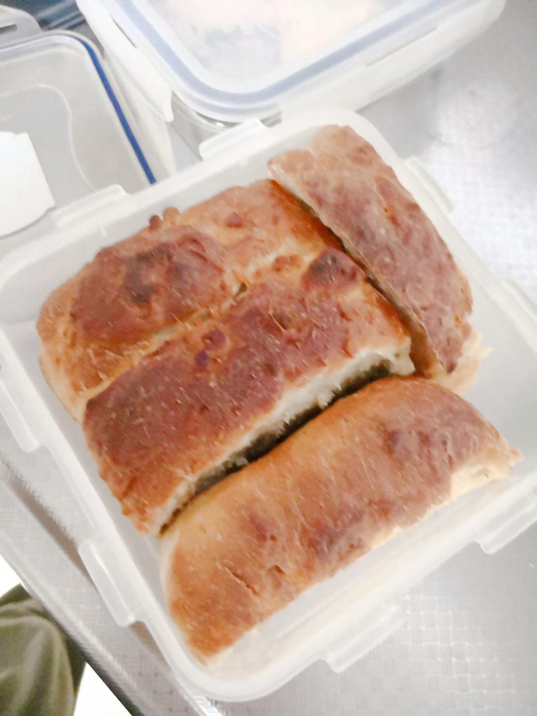 糯米粉果酱面包