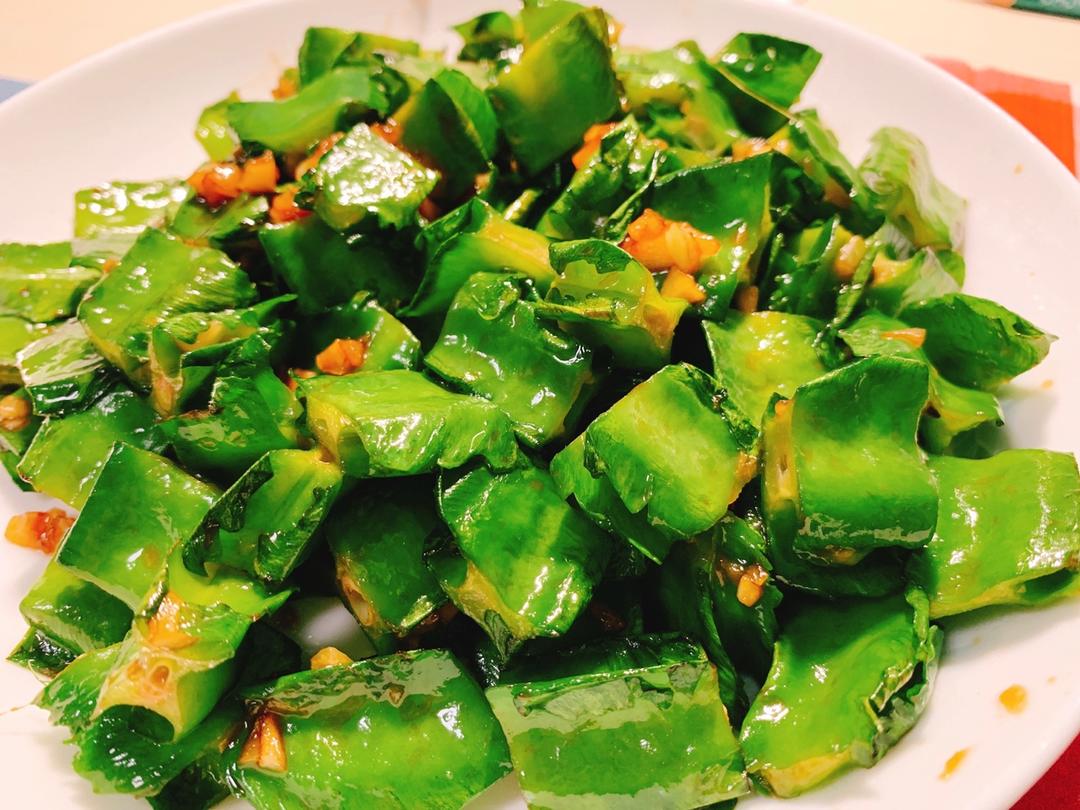 清炒四角豆