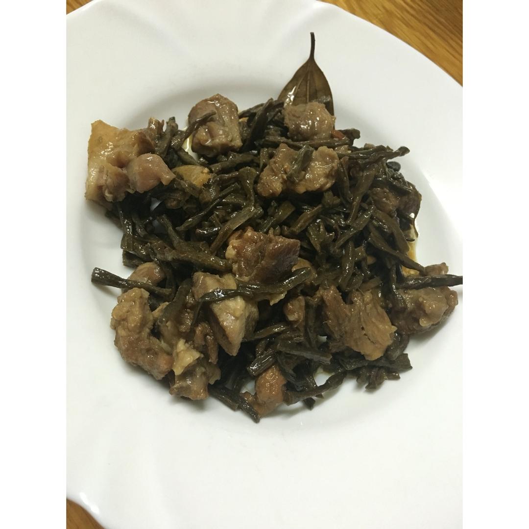 干豆角烧肉