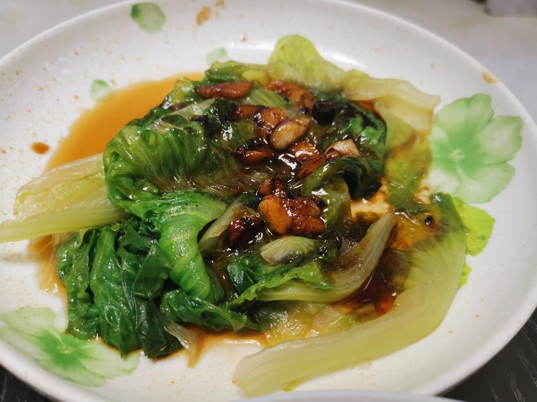 蚝油生菜
