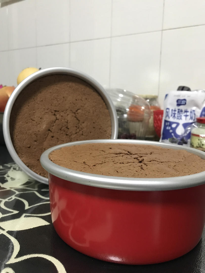 双倍浓郁不消泡巧克力戚风