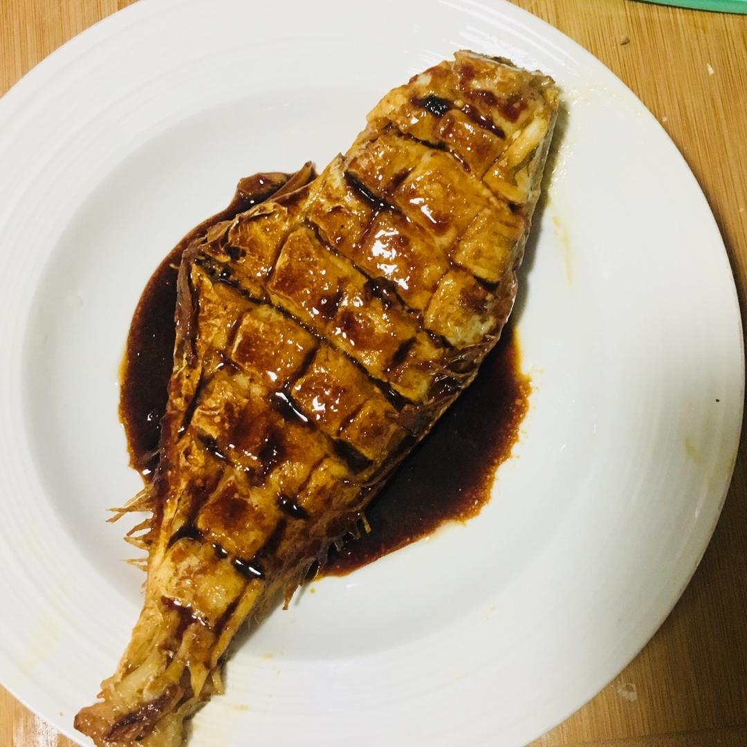 红烧剥皮鱼