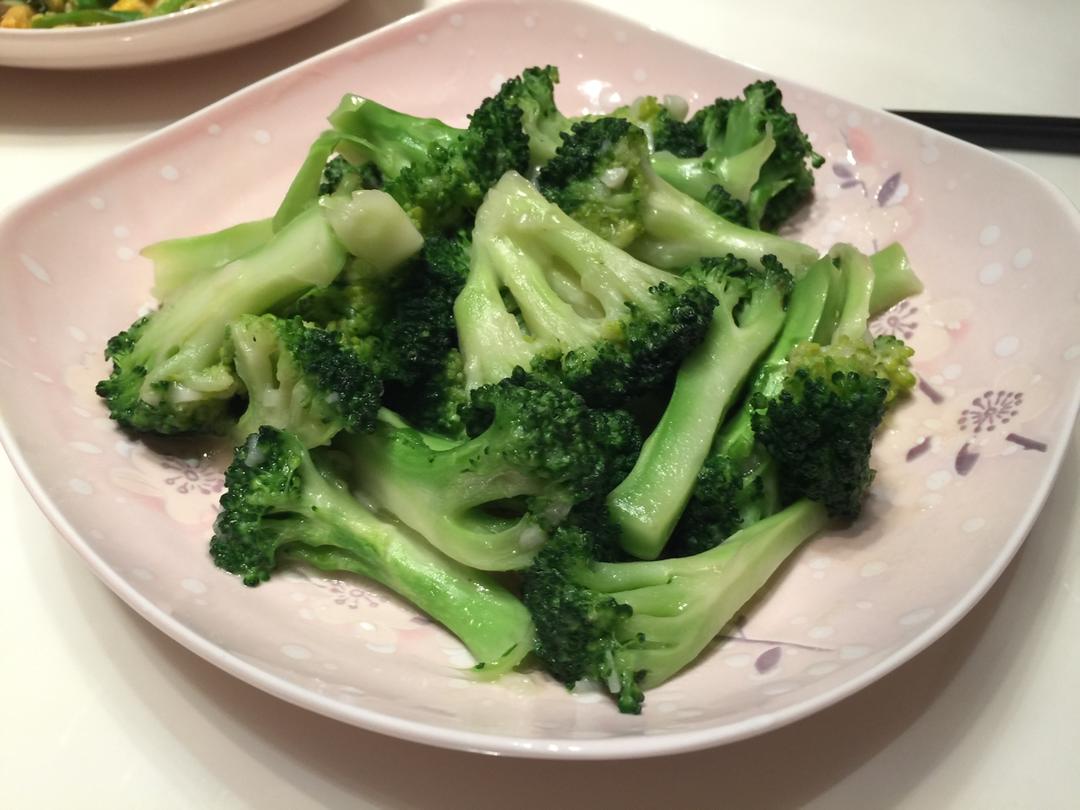 清清淡淡的家常小炒——蒜蓉西兰花