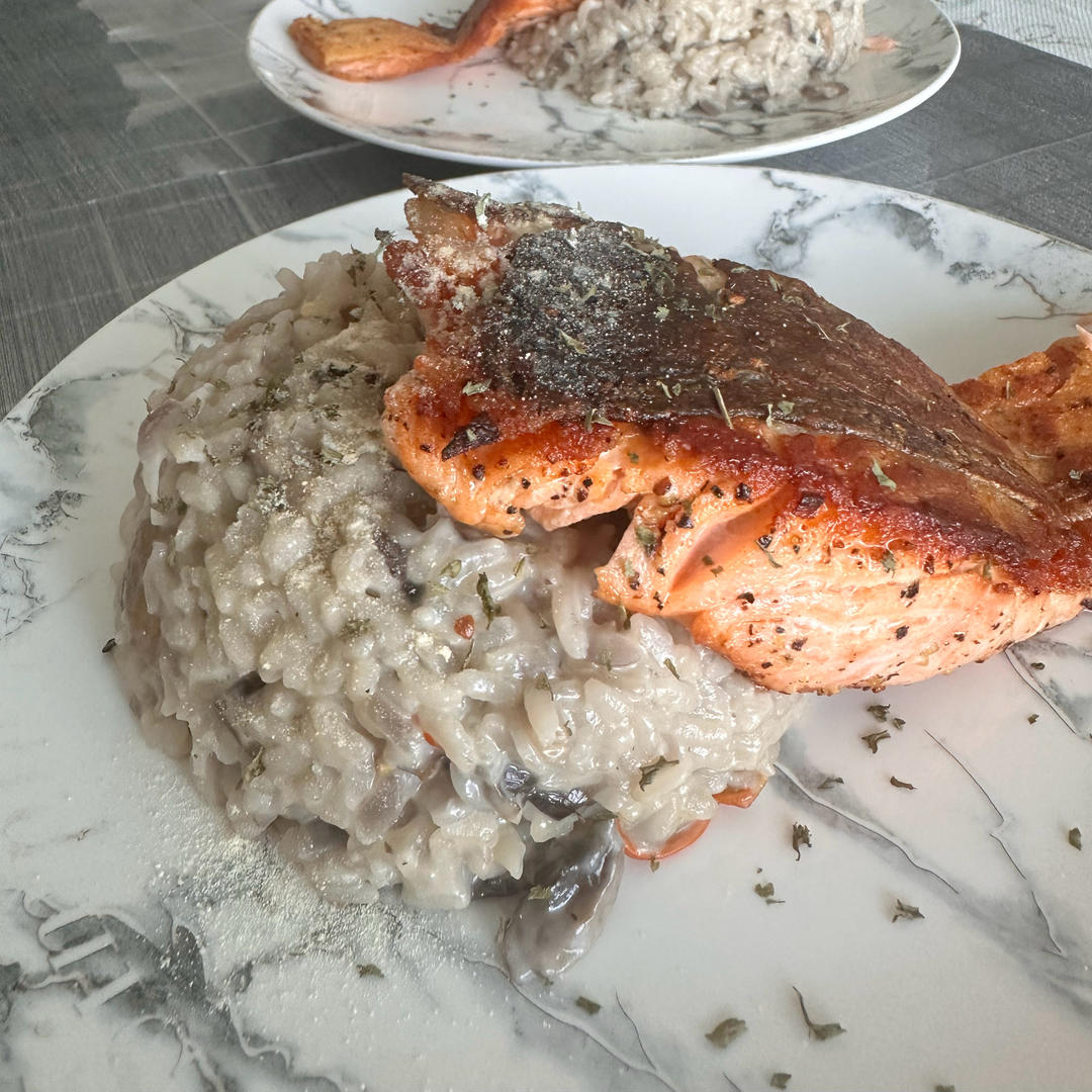 意大利菌菇烩饭（三种口味～原味、奶油、黑松露）Risotto