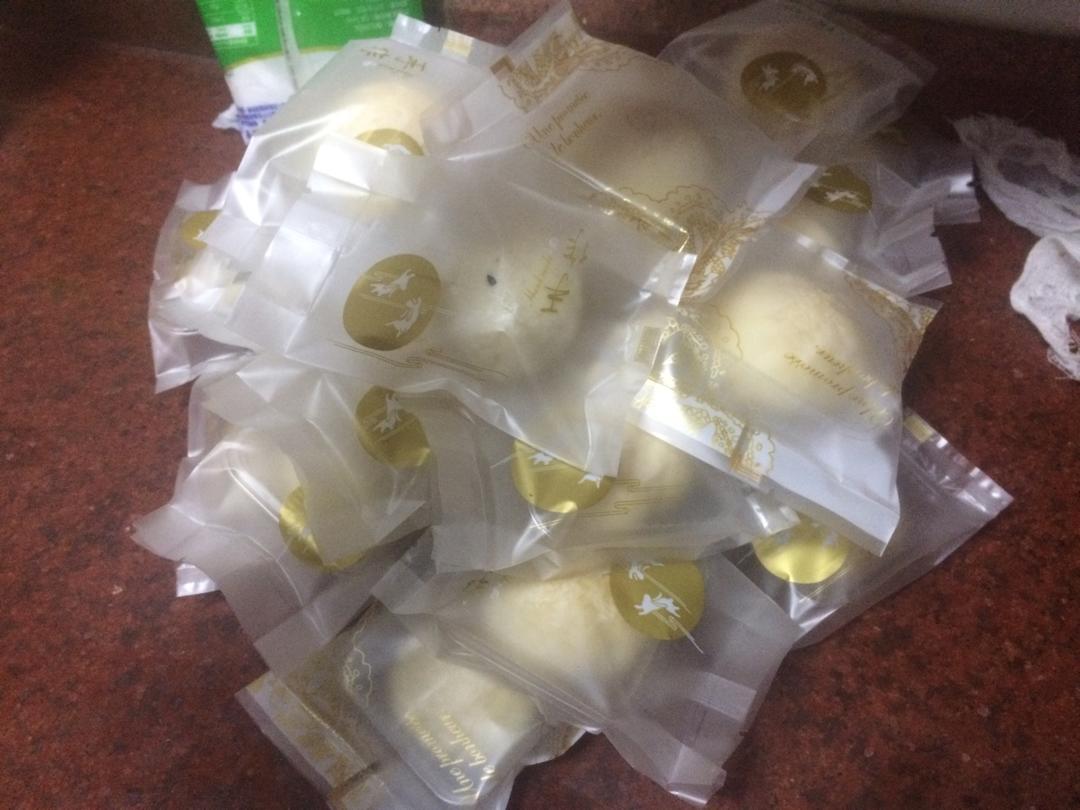 酥皮绿豆饼   酥得掉渣渣