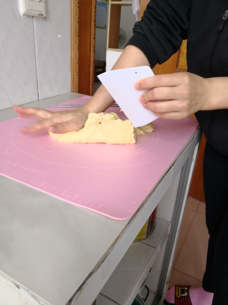 没有烤箱厨师机面包机的面包🍞的做法 步骤9
